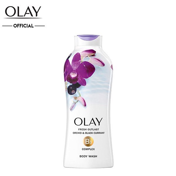 Sữa tắm Olay Fresh Outlast Soothing Orchid & Black Currant ảnh 1