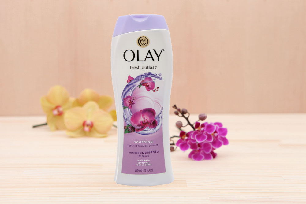 Sữa tắm Olay Fresh Outlast Soothing Orchid & Black Currant ảnh 2