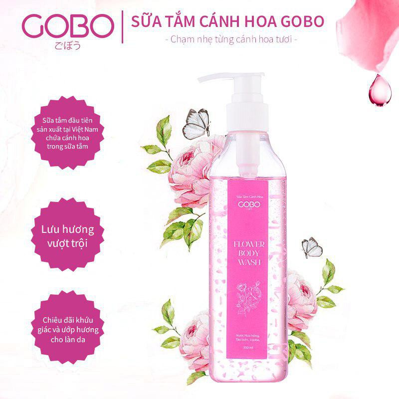 Sữa tắm cánh hoa hồng GOBO ảnh 1