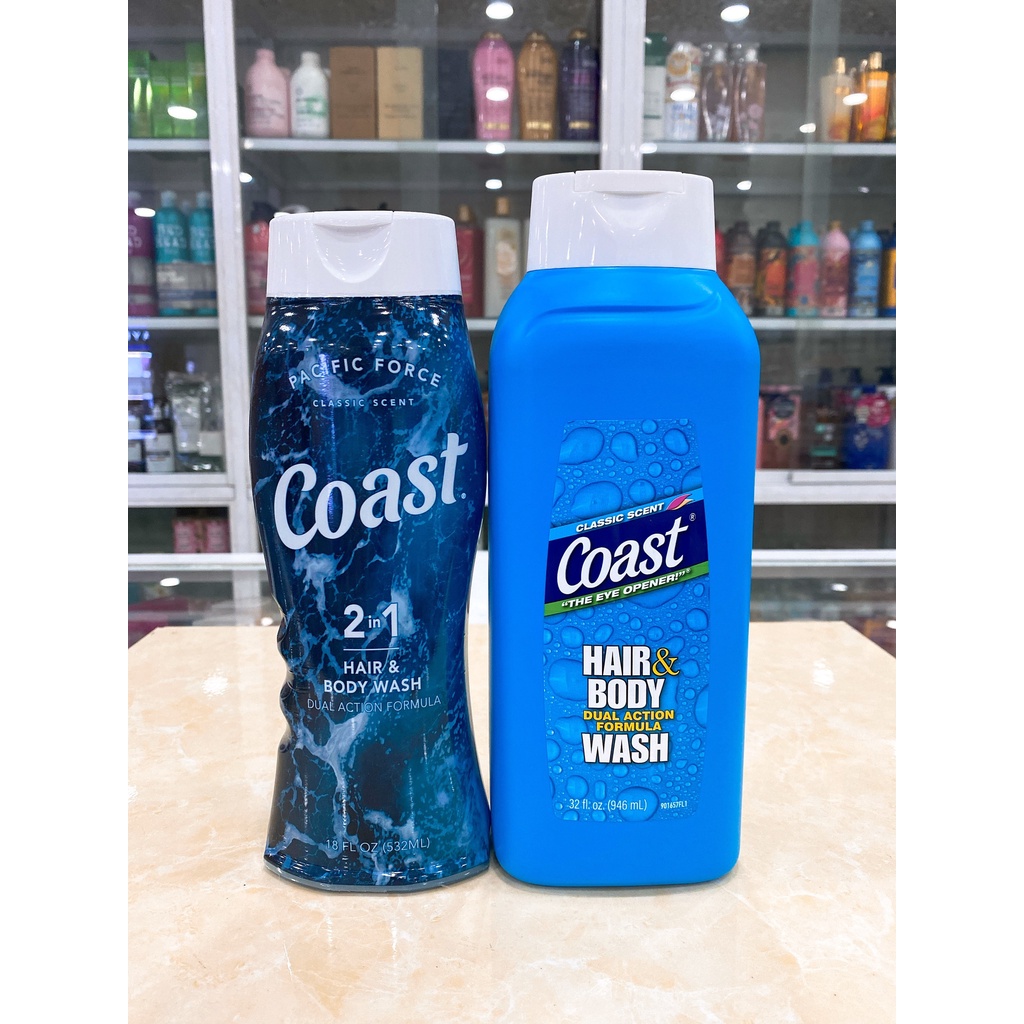 Dầu gội và sữa tắm 2-in-1 Coast Classic scent ảnh 2