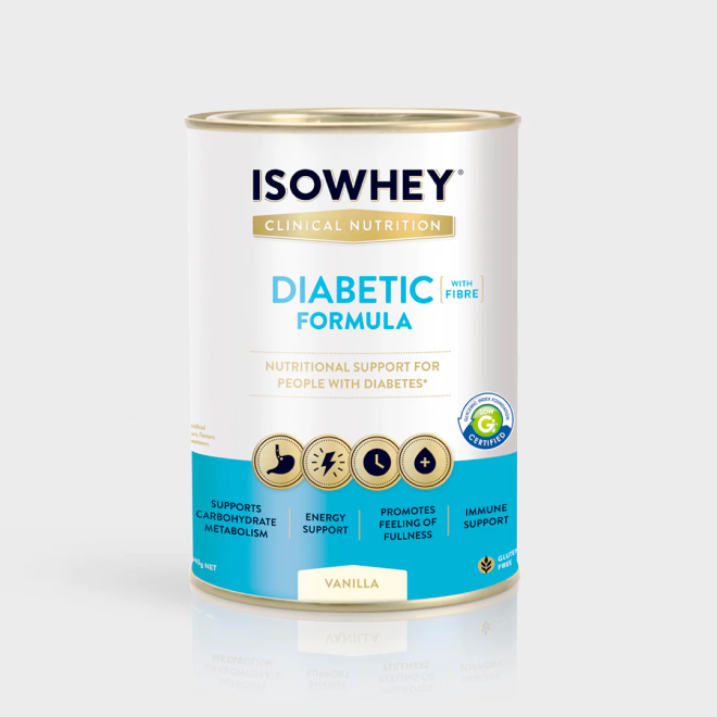 Sữa tiểu đường IsoWhey Diabetic Formula Clinical Nutrition ảnh 1