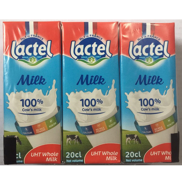Sữa tươi nguyên kem Lactel Pháp ảnh 2