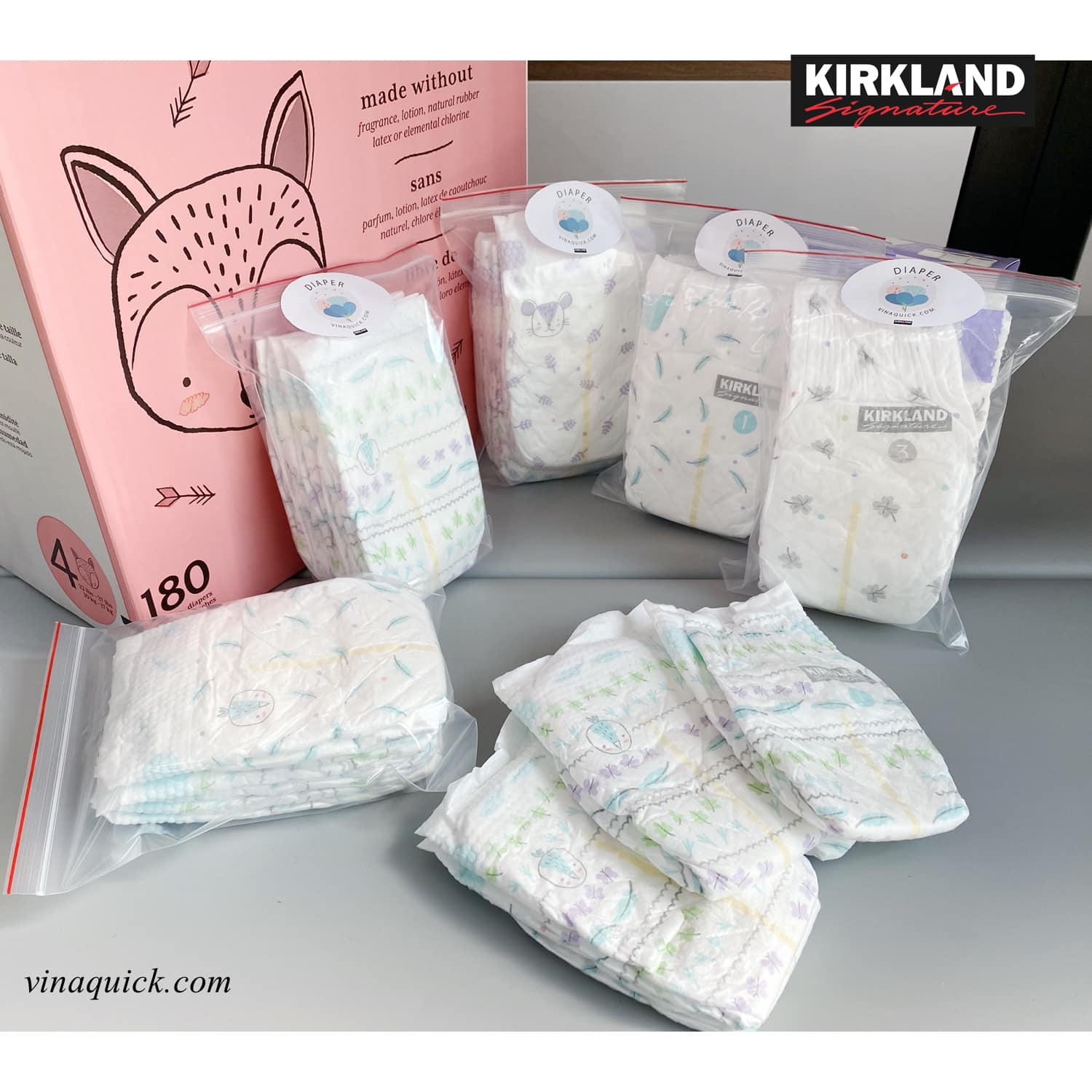 Tả bỉm Kirkland Signature Diapers ảnh 1