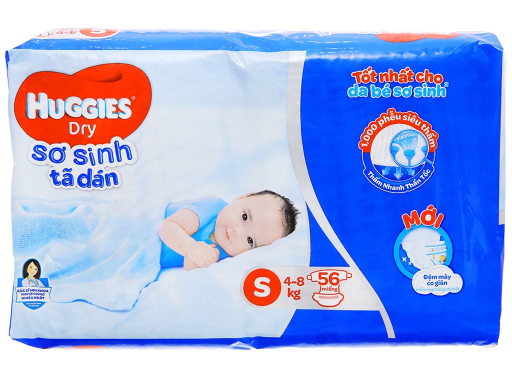 Tã dán Huggies Dry ảnh 1