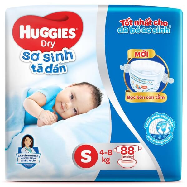 Tã dán Huggies Dry ảnh 2