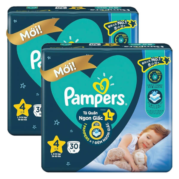 Tã quần ngon giấc - Pampers Overnight ảnh 1