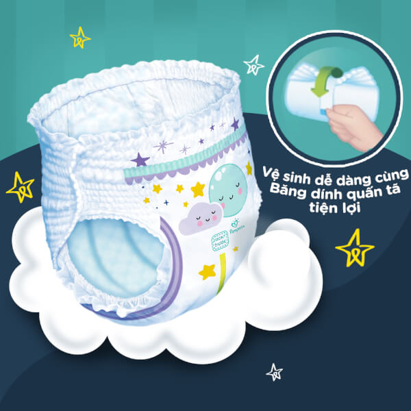 Tã quần ngon giấc - Pampers Overnight ảnh 2