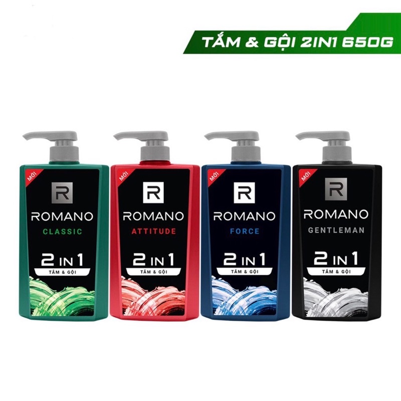 Tắm gội 2 in 1 Romano gentleman ảnh 1