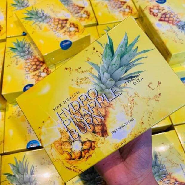 Thạch Dứa Giảm Cân Max Health Hydro Pinapple Burn ảnh 1