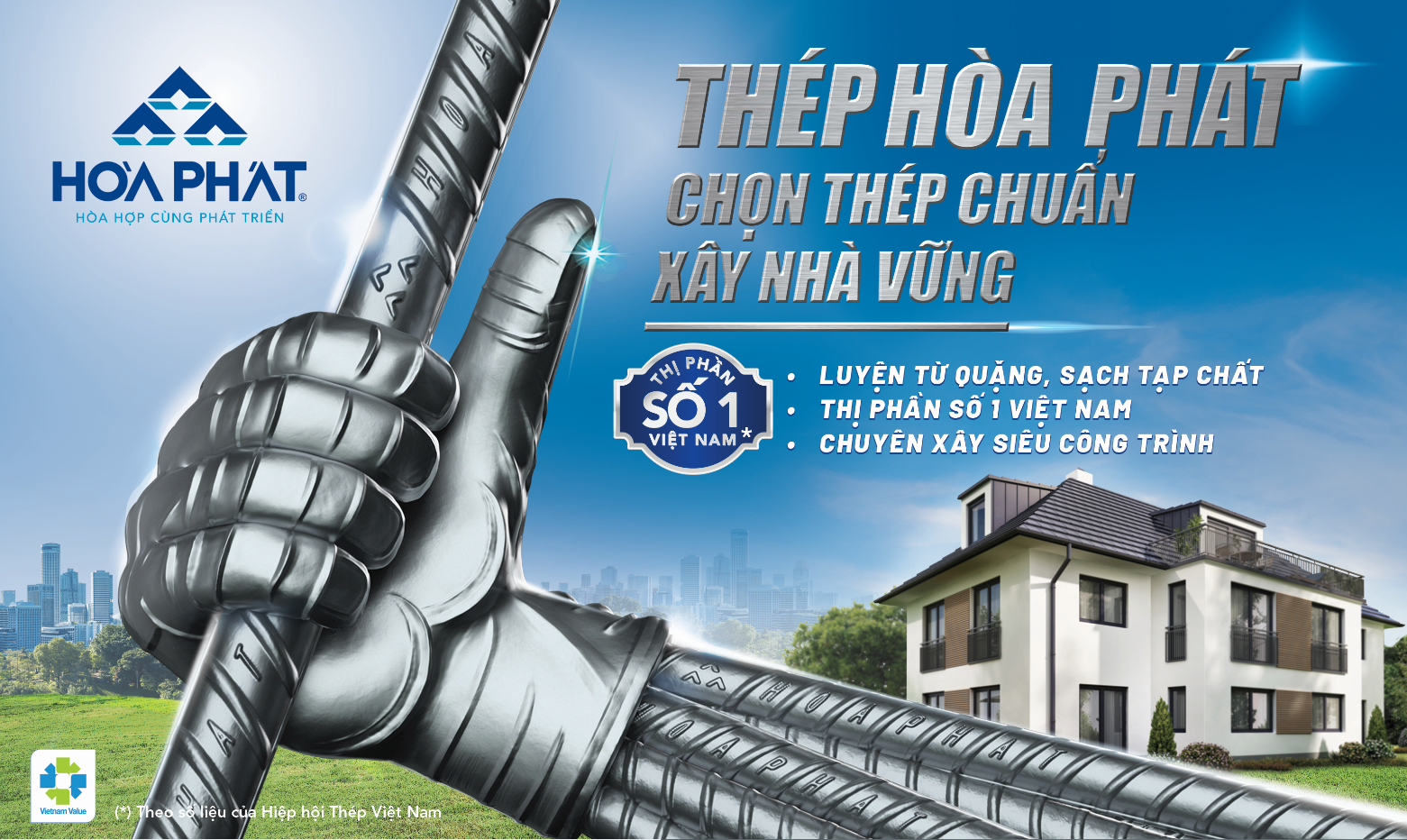 Thép Hòa Phát ảnh 1