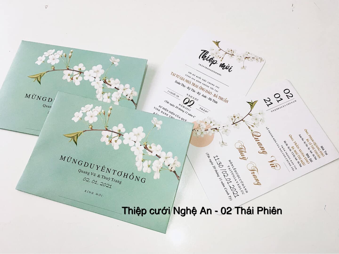 Thiệp cưới Nghệ An 0919324995 ảnh 2