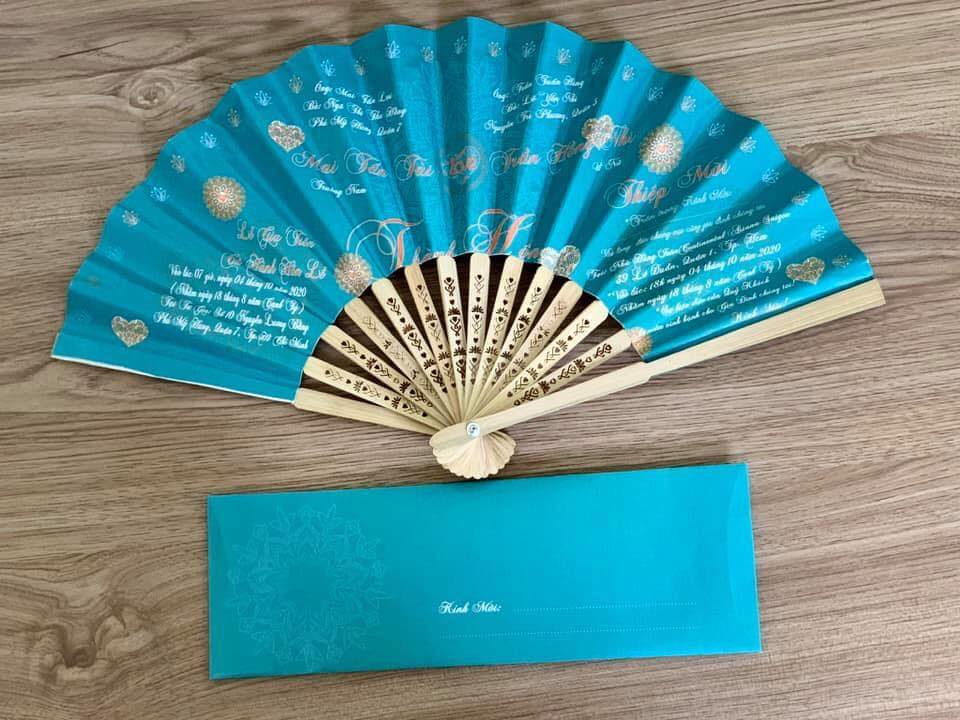 Thiệp cưới Xanh - Xanh Wedding Invitation ảnh 1