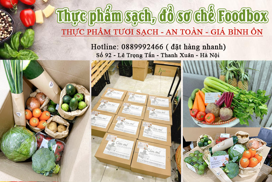 Thực phẩm sạch, đồ ăn sơ chế FoodBox ảnh 1