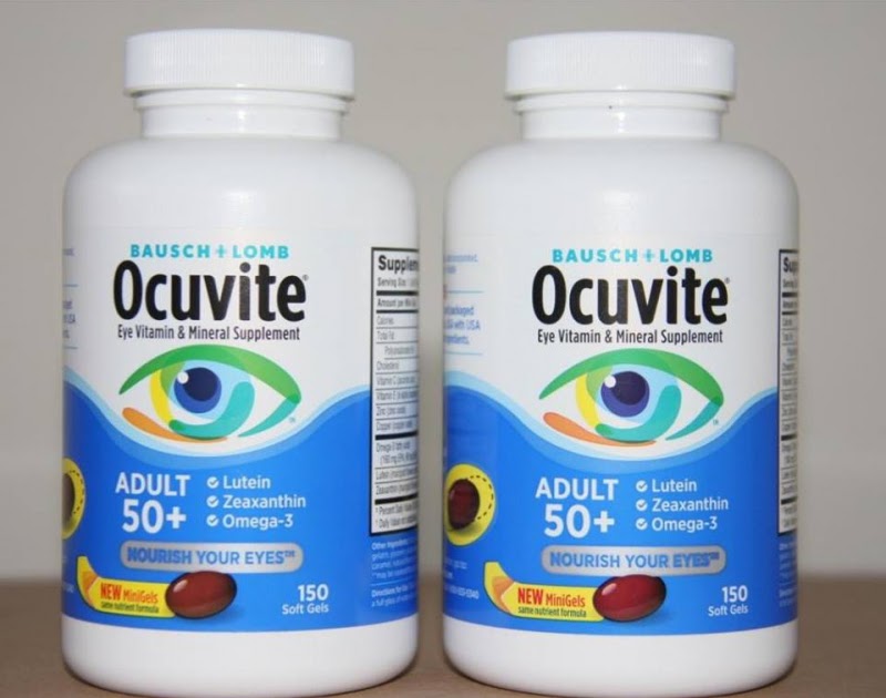 Thuốc Bổ Mắt Bausch Lomb Ocuvite Twin Pack ảnh 1