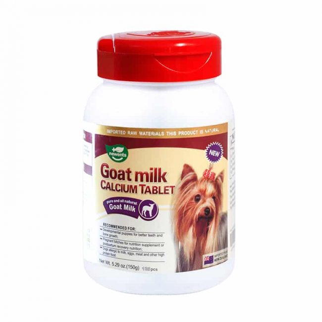 Thuốc bổ sung canxi cho chó – Goat Milk Calcium Tablet ảnh 2