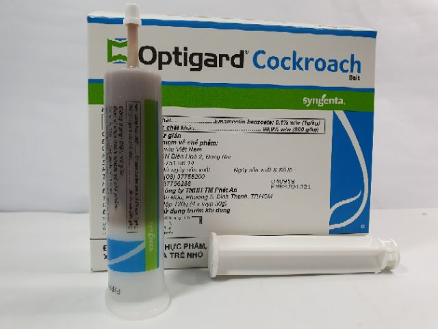 Thuốc diệt gián Optigard Cockroach Bait ảnh 1