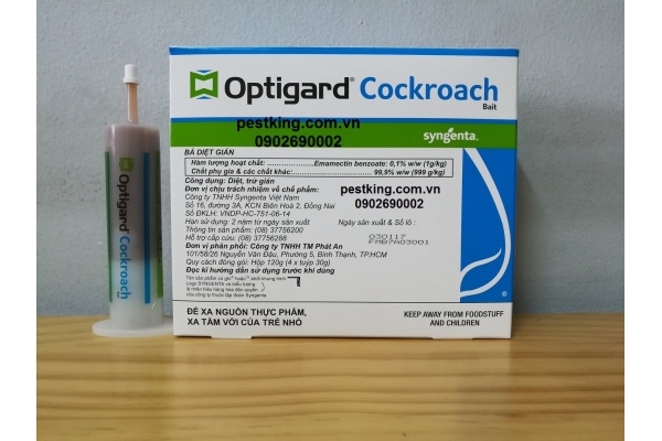 Thuốc diệt gián Optigard Cockroach Bait ảnh 2