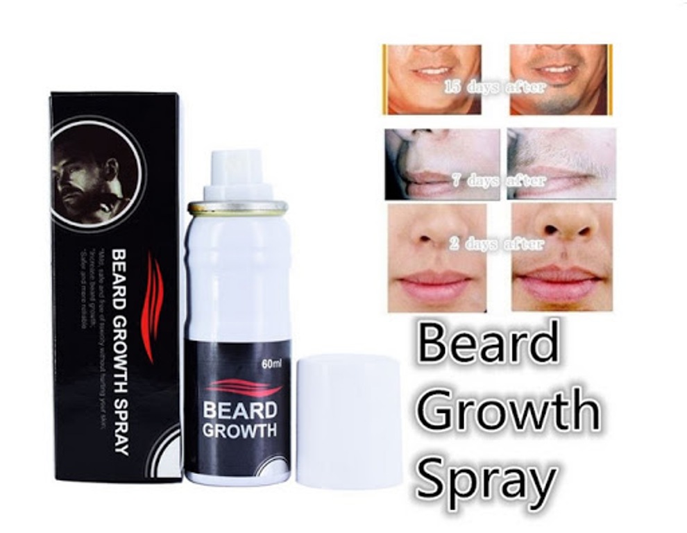 Thuốc mọc râu mọc tóc Beard growth spray ảnh 2