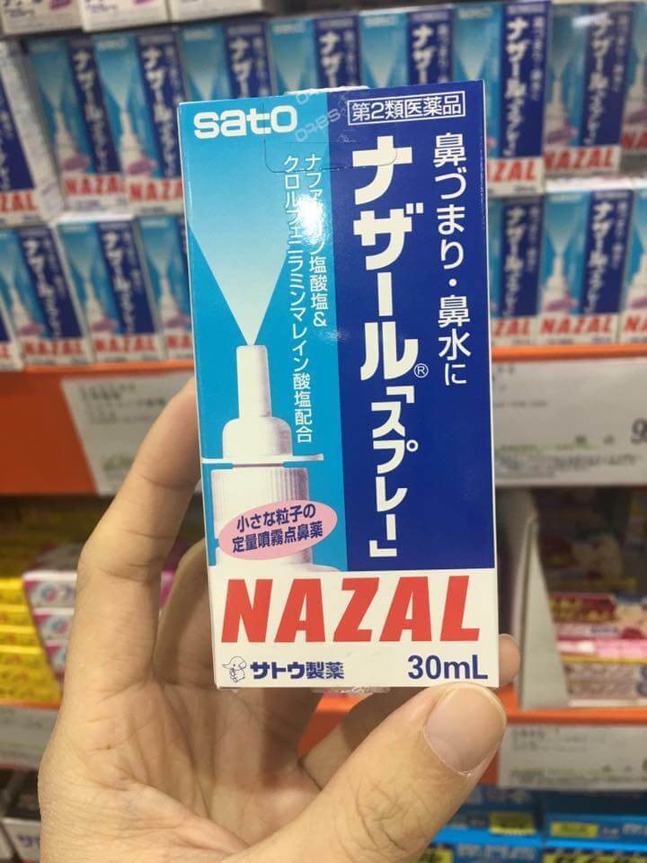 Thuốc xịt mũi Nazal của Nhật ảnh 2
