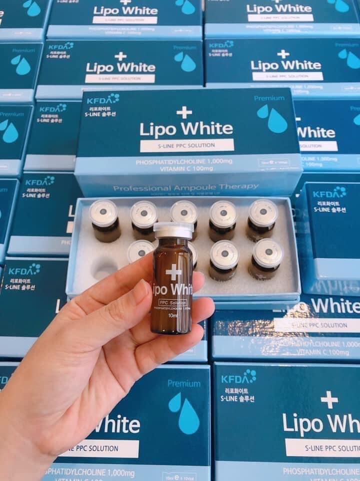 Tiêm tan mỡ Lipo White S-line ppc solution ảnh 2