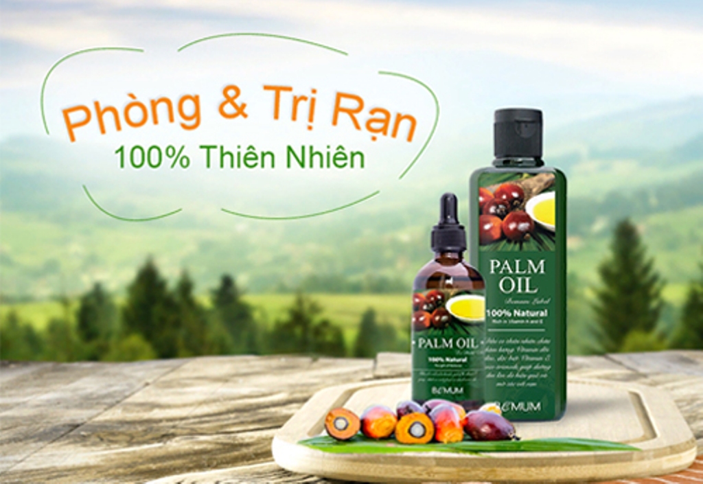 Tinh dầu cọ trị rạn Bemum ảnh 2