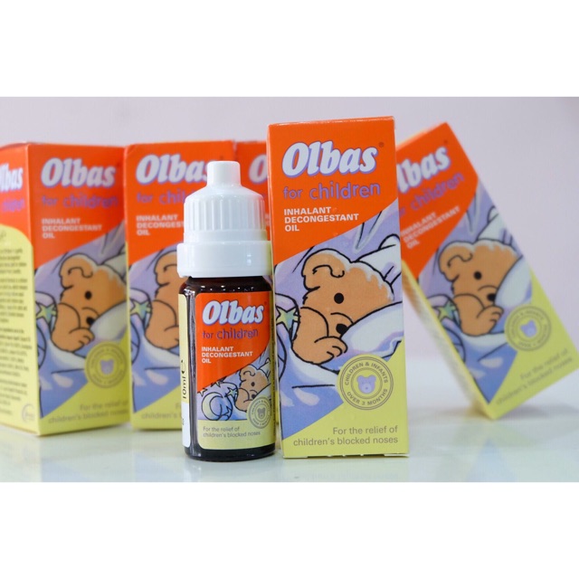 Tinh dầu xông mũi Olbas cho bé ảnh 1