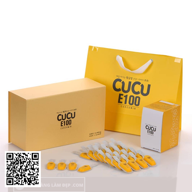 Tinh nghệ Nano Cucu E100 Curcumin Hàn Quốc ảnh 2