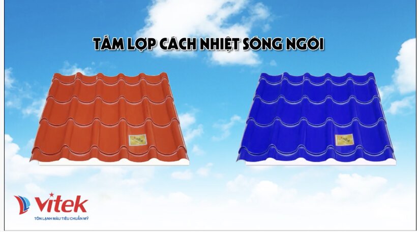 Tôn cách nhiệt Vitek ảnh 2