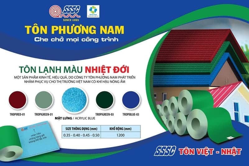 Tôn lạnh Phương Nam ảnh 1