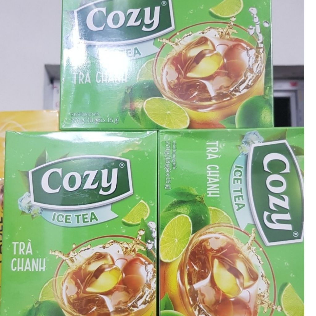 Trà Cozy Ice Tea hương chanh ảnh 1