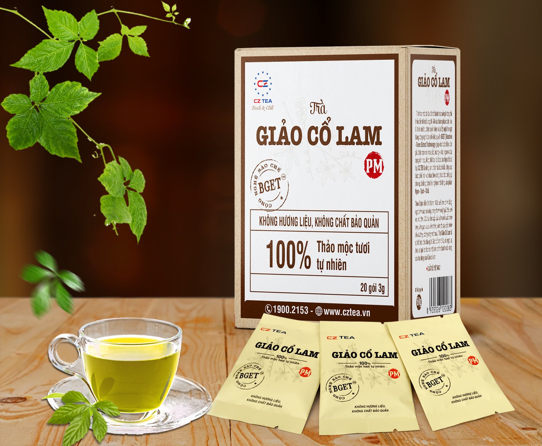 Trà Giảo cổ lam CZ TEA ảnh 2