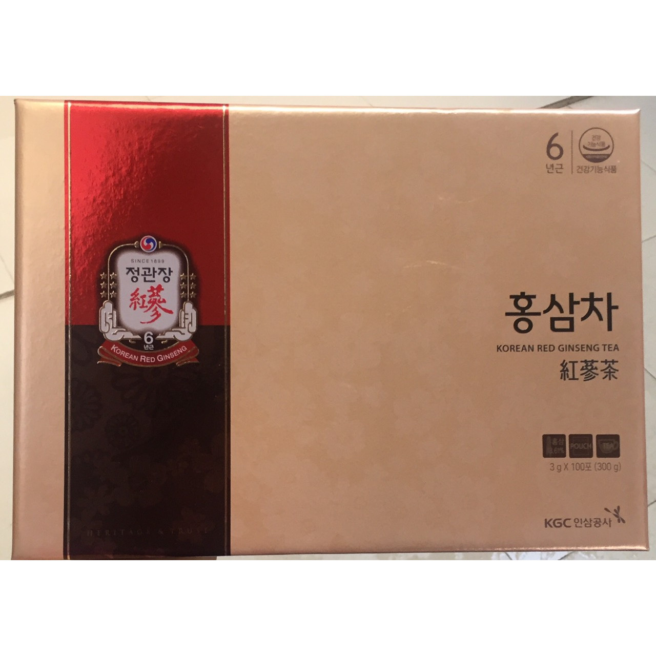 Trà Hồng Sâm KGC Korean Red Ginseng Tea ảnh 1