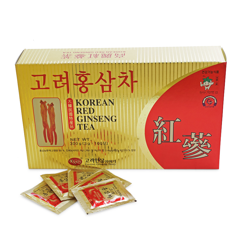 Trà Hồng Sâm KGS Korean Red Ginseng Tea ảnh 1