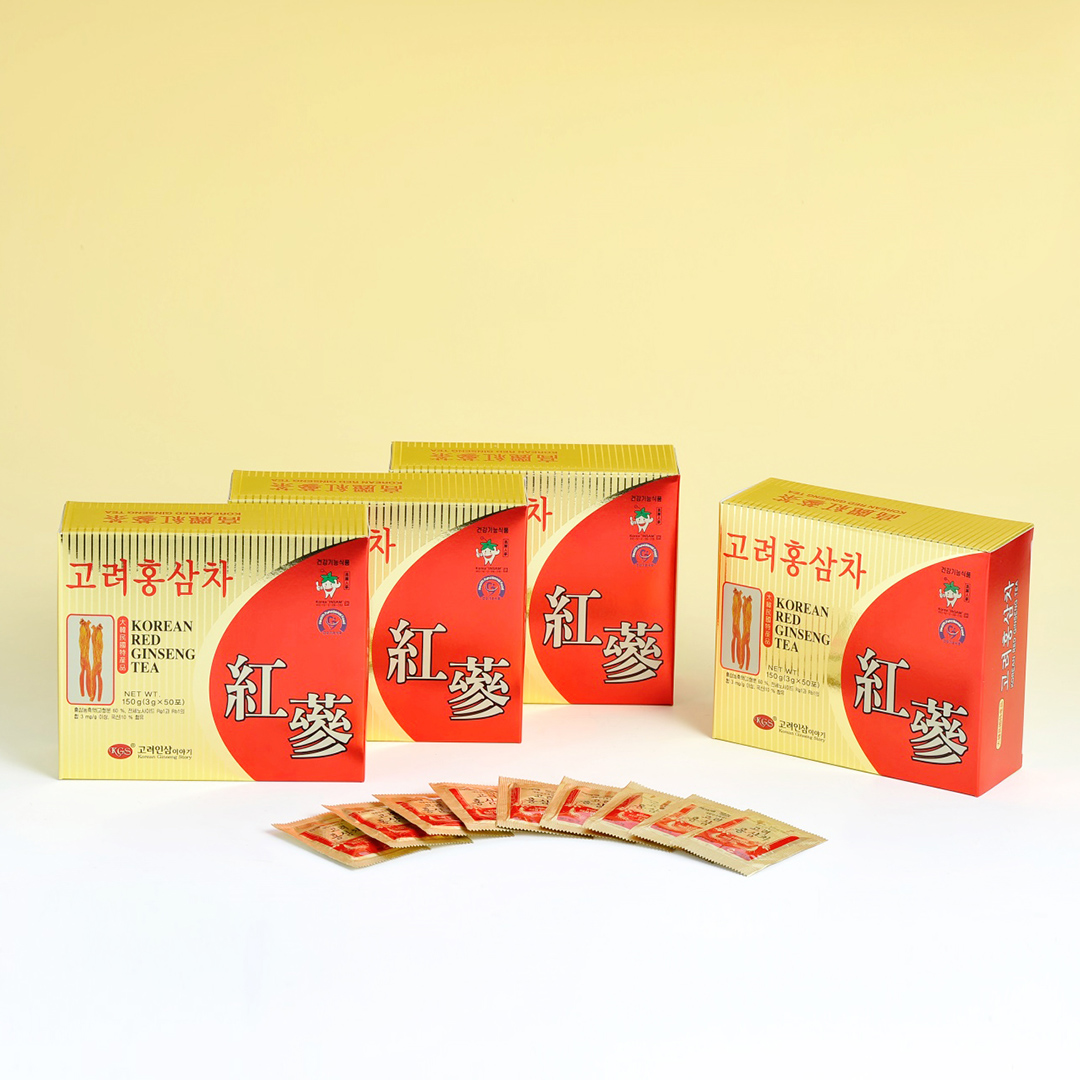 Trà Hồng Sâm KGS Korean Red Ginseng Tea ảnh 2