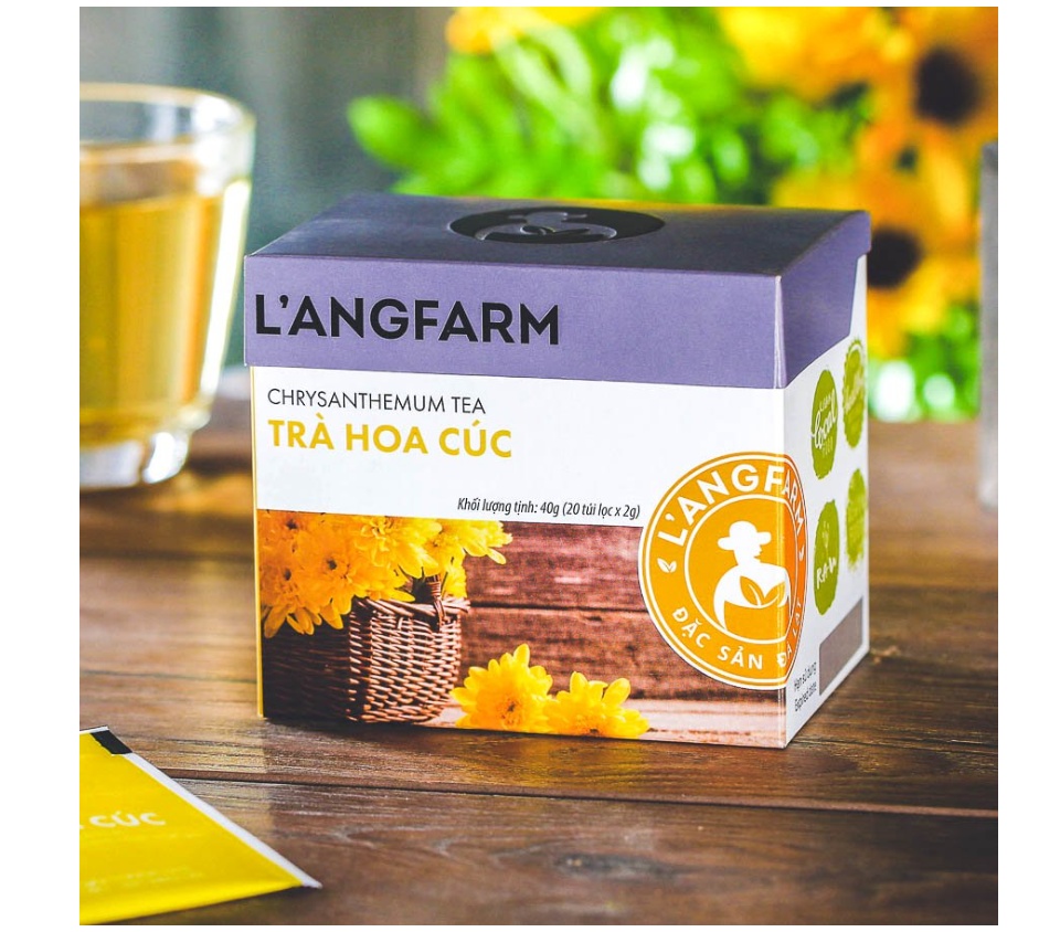 Trà hoa cúc túi lọc L'angfarm ảnh 1