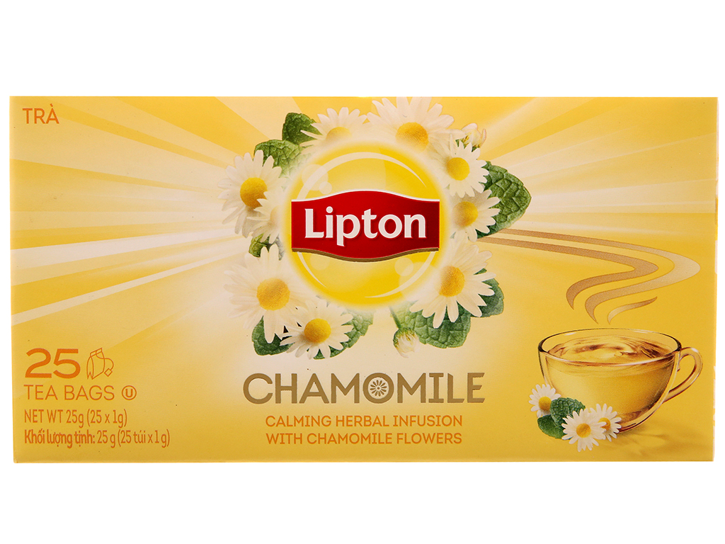 Trà hoa cúc túi lọc Lipton Chamomile ảnh 2