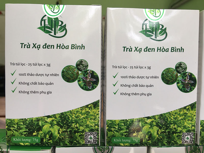 Trà túi lọc xạ đen Hòa Bình ảnh 1