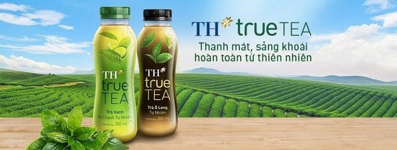 Trà xanh vị chanh tự nhiên TH True Tea ảnh 2