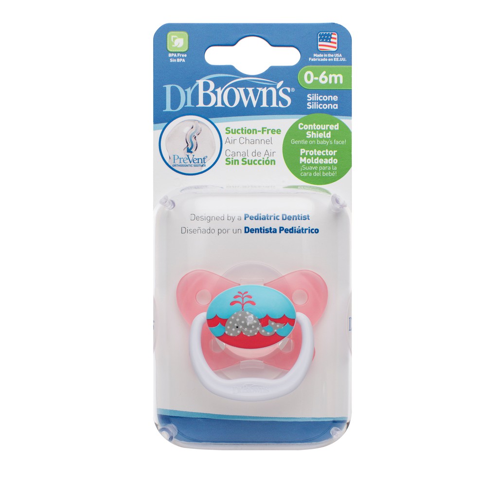 Ty ngậm Prevent chỉnh nha Dr Brown's ảnh 1