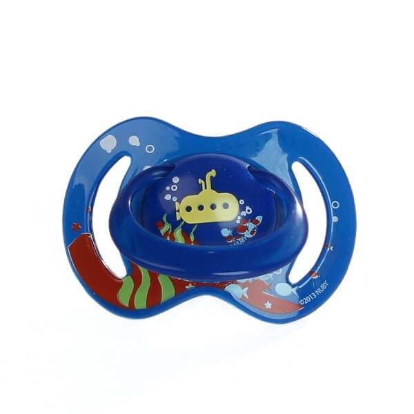 Ty ngậm chỉnh nha Nuby Silicone ảnh 1