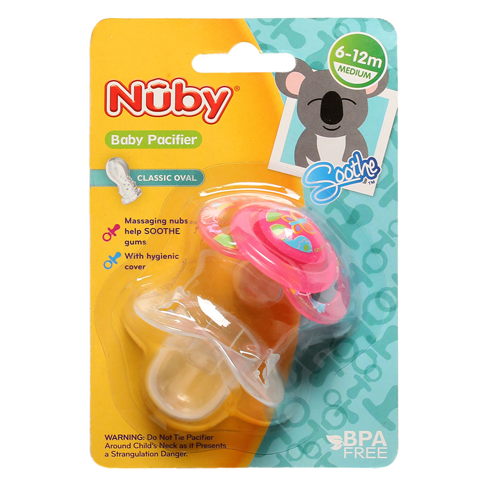 Ty ngậm chỉnh nha Nuby Silicone ảnh 2
