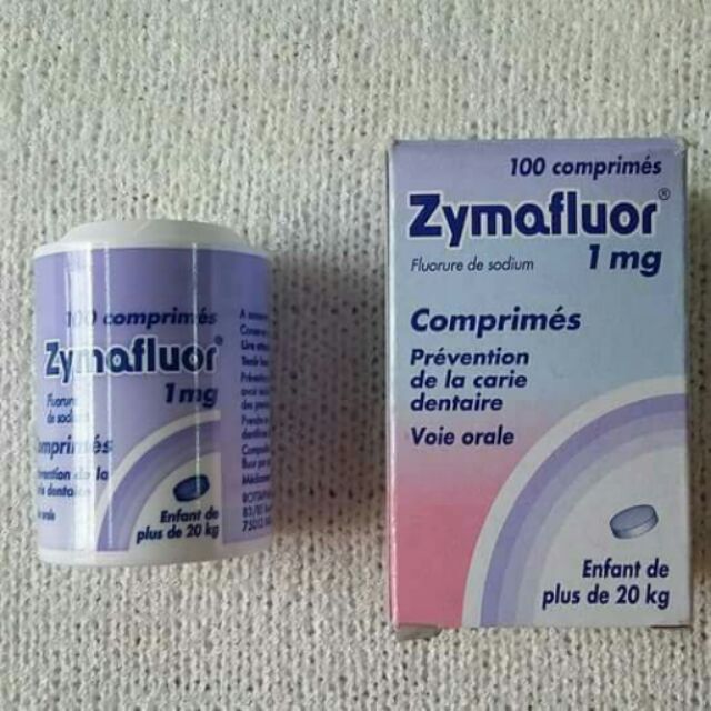 VIÊN NGẬM CHỐNG SÂU RĂNG ZYMAFLOUR 0.5MG ảnh 1