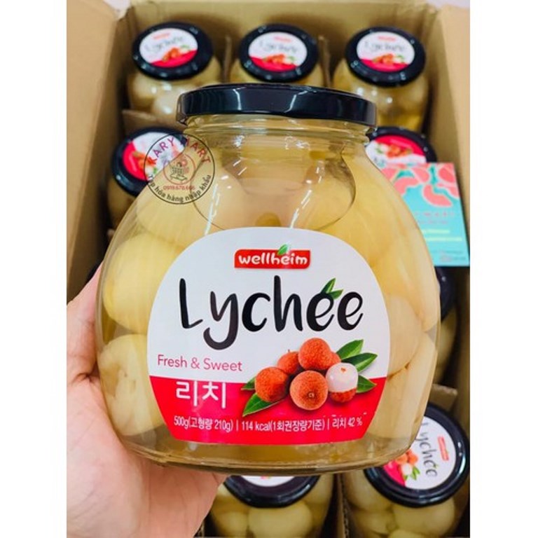 Vải ngâm Hàn Quốc Lychee ảnh 2