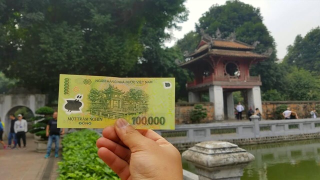Văn miếu - Quốc Tử giám - Mệnh giá 100.000 đồng ảnh 1