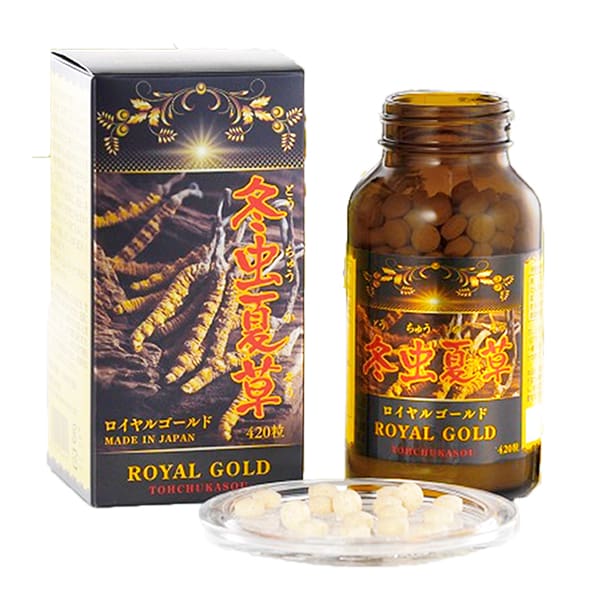 Viên Đông Trùng Hạ Thảo Tohchukasou Royal Gold ảnh 2