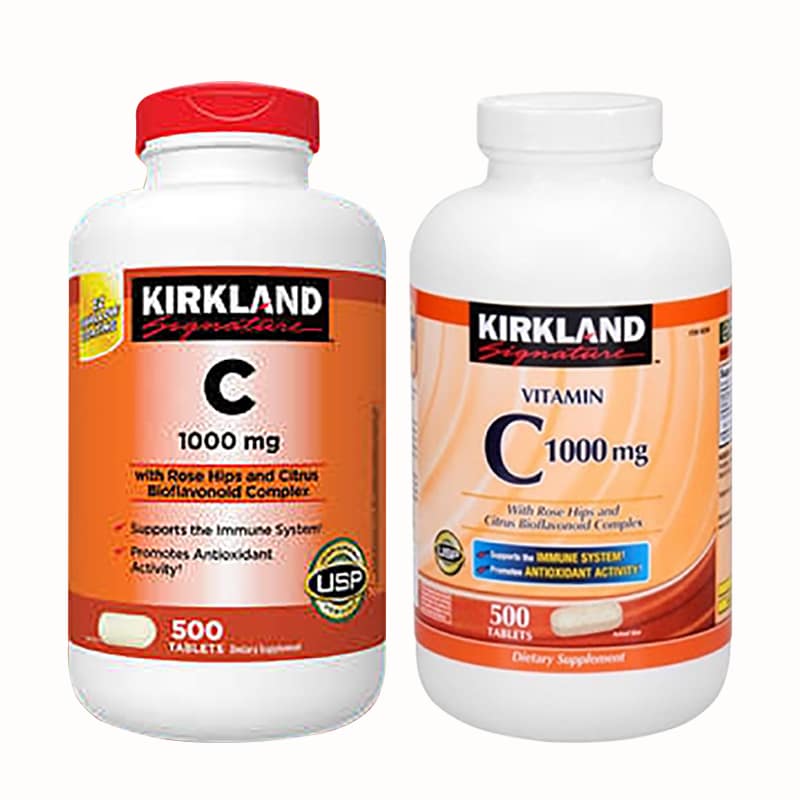 Viên nhai Kirkland Vitamin C ảnh 1