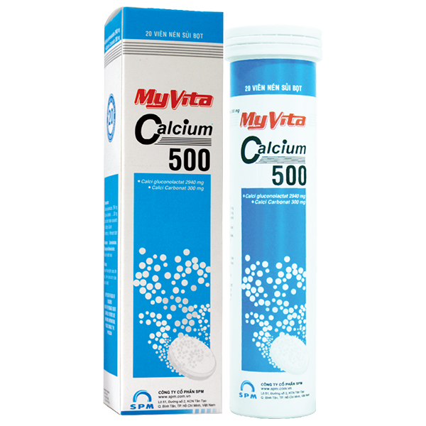 Viên Sủi Bổ Sung Canxi Myvita Calcium ảnh 1