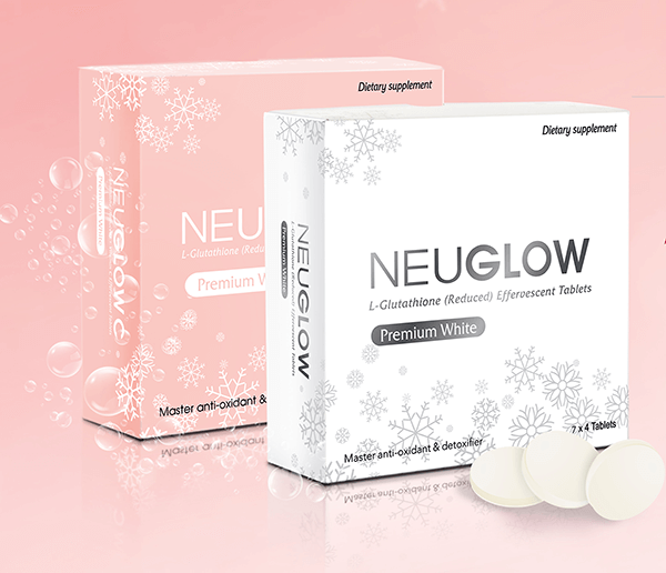 Viên Sủi Trắng Da Hàng Đầu Anh Quốc Neuglow C Premium White ảnh 1