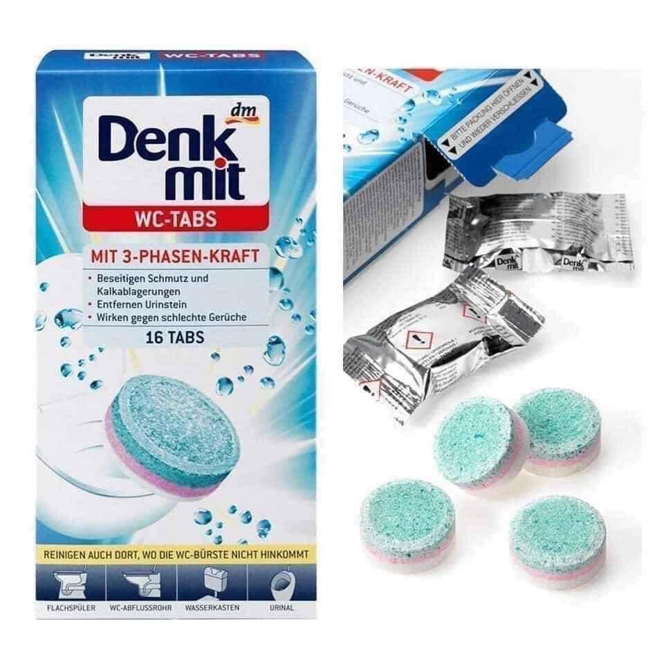 Viên Tẩy Bồn Cầu Denkmit WC Tabs ảnh 1