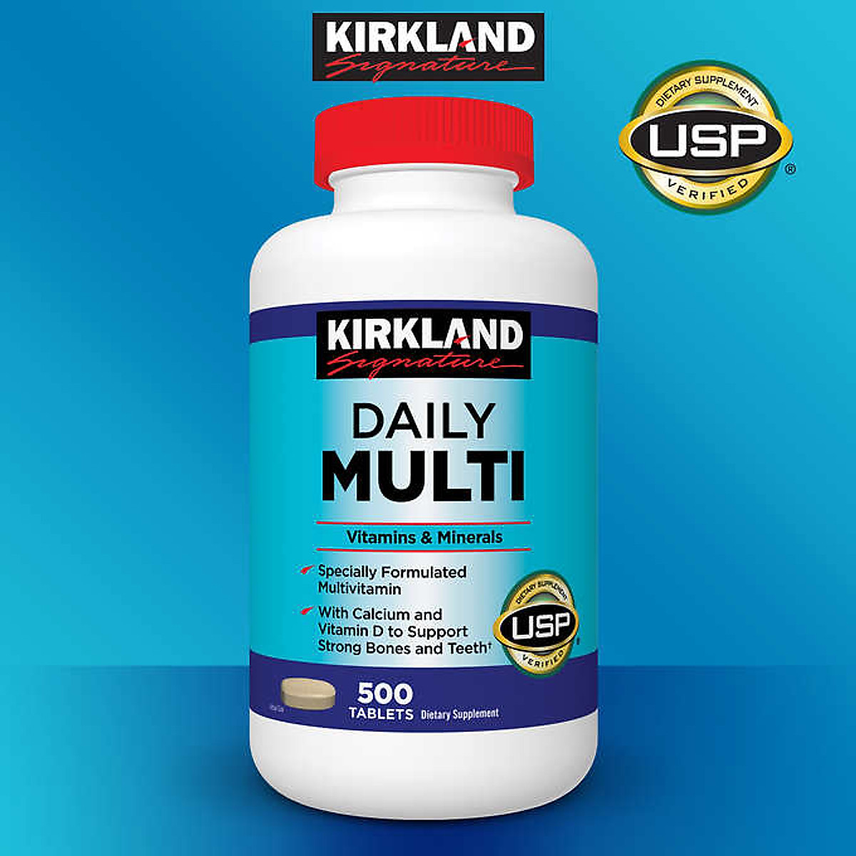 Viên Uống Bổ Sung Vitamin Tổng Hợp Daily Multi Kirkland ảnh 2